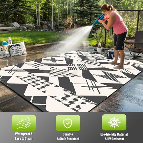 50% Off WILDROOTS 5x8ft Waterproof Outdoor Rug - Image 3