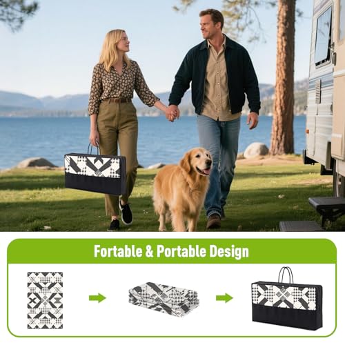 50% Off WILDROOTS 5x8ft Waterproof Outdoor Rug - Image 4