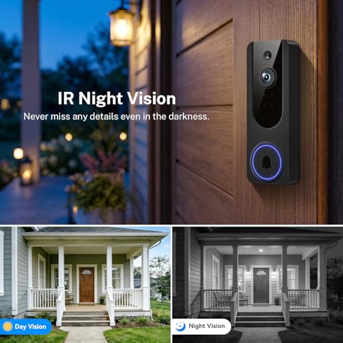 Save 71% on Cookedixo 1080P Wireless Video Doorbell Camera - Image 5