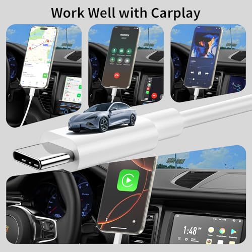 Save 25% on 3-Pack MFi Certified iPhone CarPlay Cables - Image 5