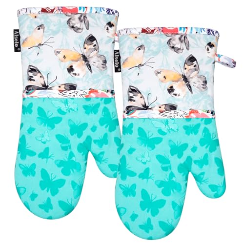 50% Off Alselo Heat Resistant Oven Mitts Set of 2 - Image 1
