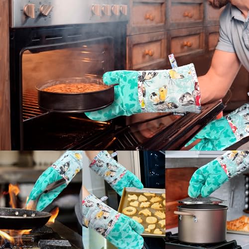 50% Off Alselo Heat Resistant Oven Mitts Set of 2 - Image 6