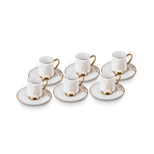 Save 17% on KARACA 12-Piece Turkish Coffee Cup Set - Image 1