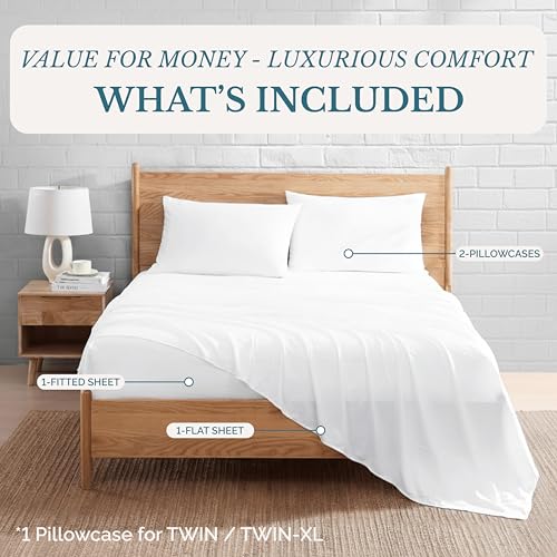 Save 25% on Casa Platino Twin XL Microfiber Bed Sheet Set - Image 4