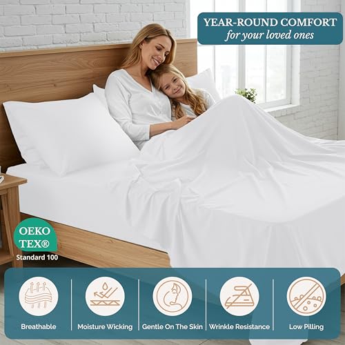 Save 25% on Casa Platino Twin XL Microfiber Bed Sheet Set - Image 5