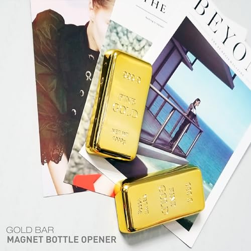 50% Off Gold Bar Magnetic Bottle Opener 3-Pack - Image 4