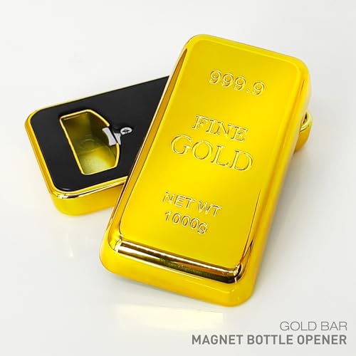 50% Off Gold Bar Magnetic Bottle Opener 3-Pack - Image 5