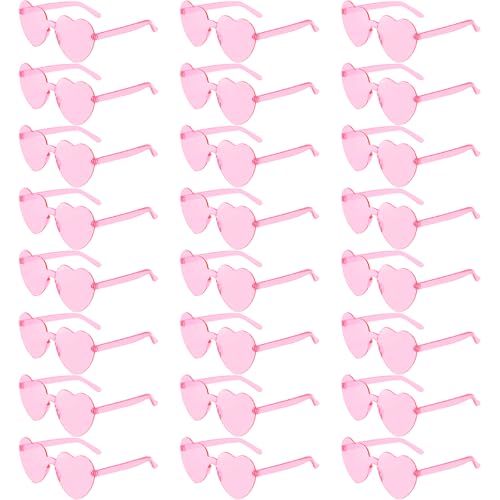 50% Off 24-Pack Heart Sunglasses for Bachelorette Parties
