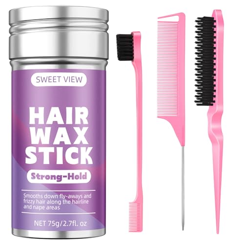 20% Off Hair Wax Stick & Brush for Sleek Styles - Image 1