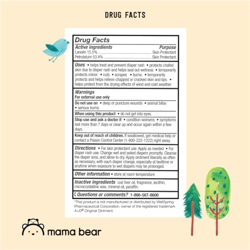 Save 57% on Mama Bear Diaper Rash Ointment with Cod Liver Oil - Image 6