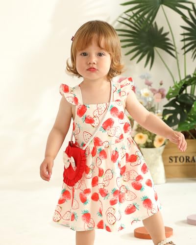 50% Off Mioglrie Baby Girl Summer Dress with Cute Bag - Image 2