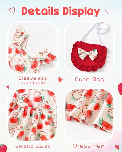 50% Off Mioglrie Baby Girl Summer Dress with Cute Bag - Image 5