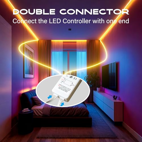 Save 36% on CHARKEE 110FT RGB LED Strip Lights with Music Sync - Image 2