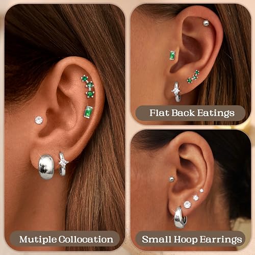 57% Off Fansilver Hypoallergenic Gold Earrings for Sensitive Ears - Image 2