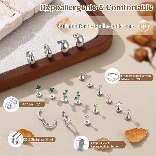 57% Off Fansilver Hypoallergenic Gold Earrings for Sensitive Ears - Image 6