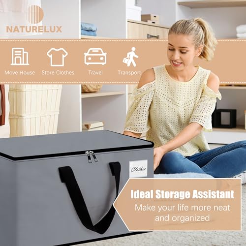 48% Off NATURELUX Heavy Duty Moving Bags - 6 Pack - Image 3