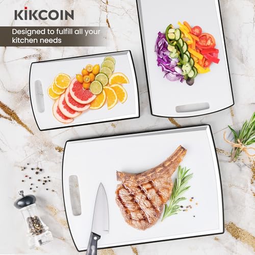 50% Off Kikcoin Non-Slip Cutting Board Set of 3 - Image 4