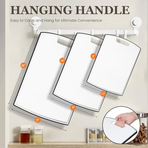 50% Off Kikcoin Non-Slip Cutting Board Set of 3 - Image 6