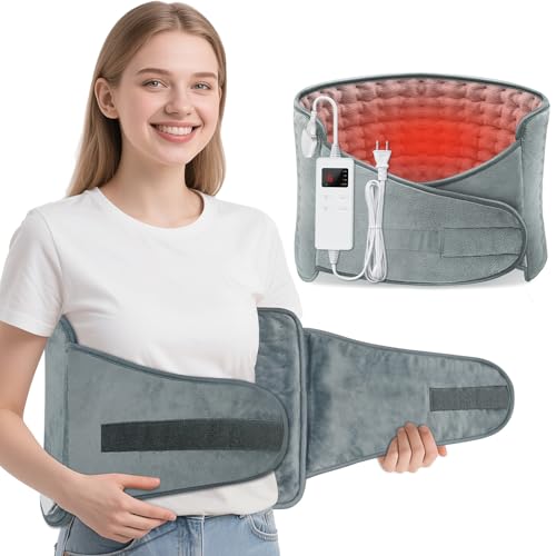 Save 50% on MELCAM Large Heating Pad with Belt for Pain Relief - Image 1
