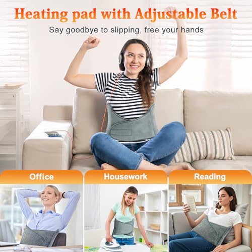 Save 50% on MELCAM Large Heating Pad with Belt for Pain Relief - Image 3