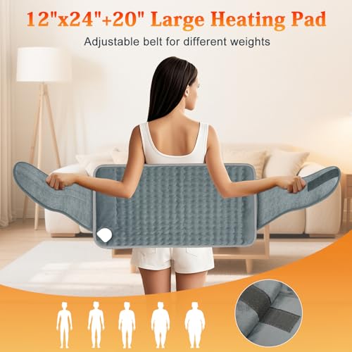 Save 50% on MELCAM Large Heating Pad with Belt for Pain Relief - Image 4