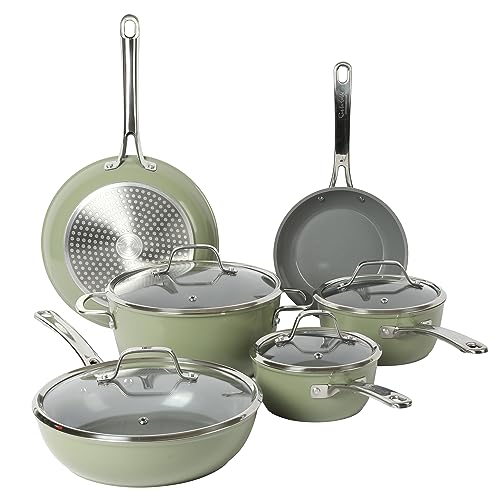 Save 54% on Sur La Table 10-Piece Non-Toxic Cookware Set - Image 1