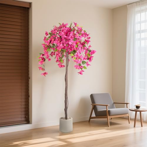 Save $65 on Romantic Season 5FT Artificial Bougainvillea Tree - Image 5
