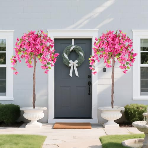 Save $65 on Romantic Season 5FT Artificial Bougainvillea Tree - Image 6