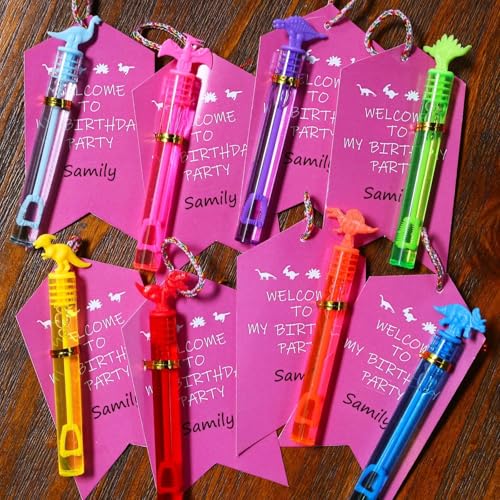 Save 20% on 32-Pack Dinosaur Bubble Wands for Kids - Image 3