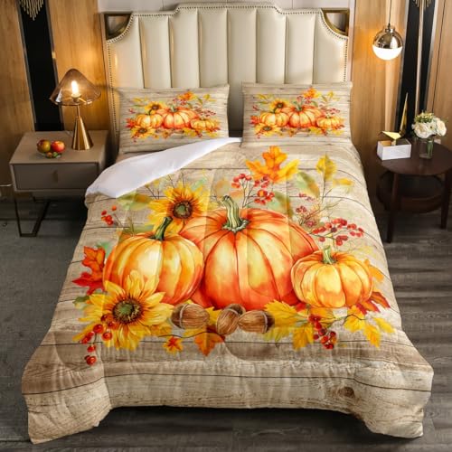 Queen Fall Harvest Comforter Set - Price Drop to $12.99 - Image 2