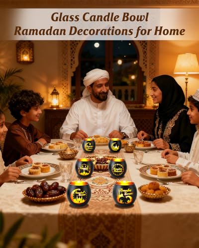 Save 42% on SupBri Ramadan Glass Candle Holders - Image 4
