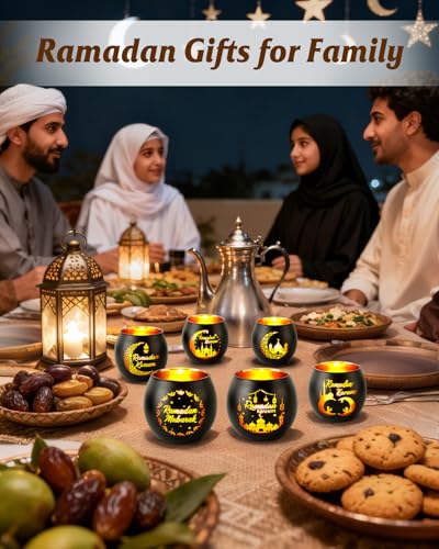 Save 42% on SupBri Ramadan Glass Candle Holders - Image 5