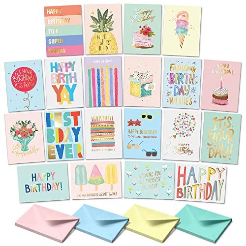 Save 26% on Sweetzer & Orange Birthday Card Assortment Pack - Image 1