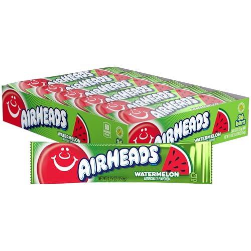 Save 5% on Airheads Watermelon Taffy Candy Bars (36 Count) - Image 1