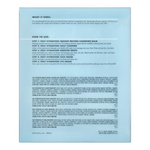 e.l.f. Holy Hydration Skincare Mini Kit - Travel-Friendly Set - Image 5