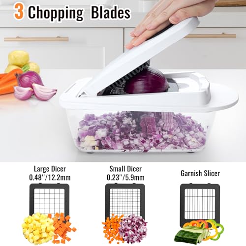 20% Off Ukeetap 8-Blade Vegetable Chopper - Image 4