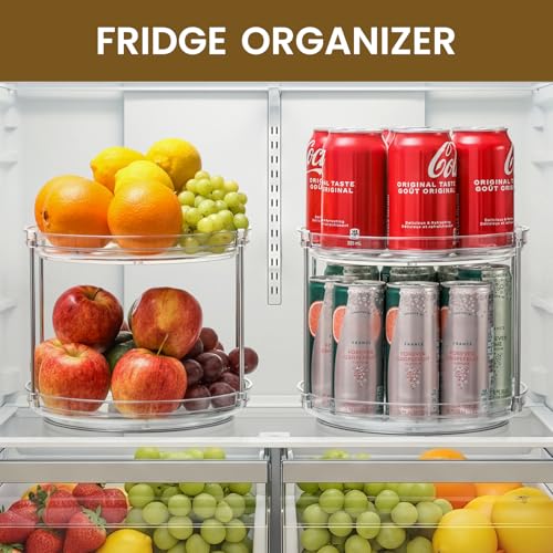 Save 38% on LANDNEOO 2-Tier Acrylic Lazy Susan Organizer - Image 6