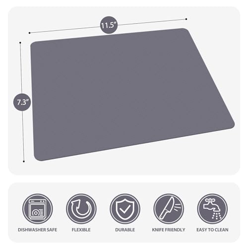 WK Flexible Cutting Board Set of 3 - Kitchen Essential - Image 3