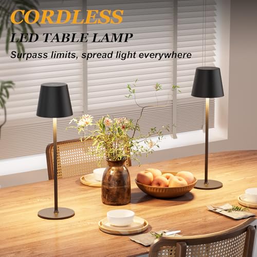 Save 26% on Kakanuo Cordless Rechargeable Table Lamps (2-Pack) - Image 4