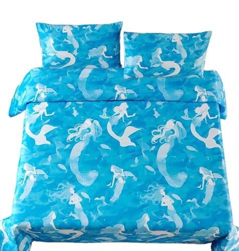 SDY Mermaid Comforter Set Twin - Soft Bedding for Kids - Image 2