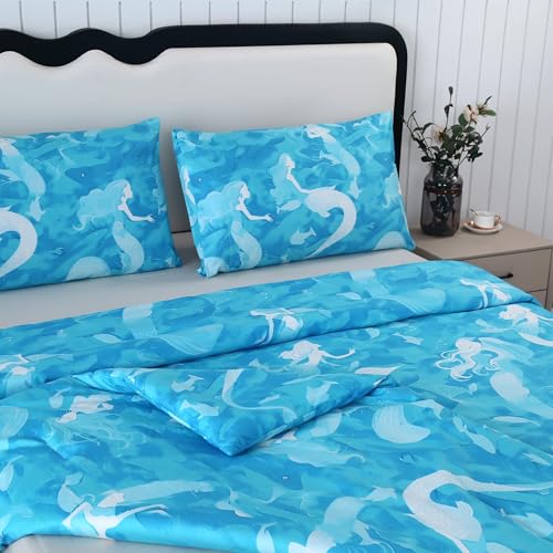 SDY Mermaid Comforter Set Twin - Soft Bedding for Kids - Image 3