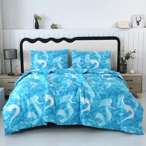 SDY Mermaid Comforter Set Twin - Soft Bedding for Kids - Image 4