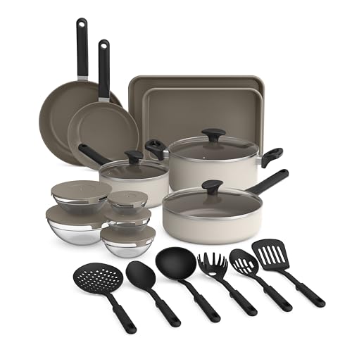 Save 48% on Bella 21-Piece Ceramic Nonstick Kitchen Set - Image 1