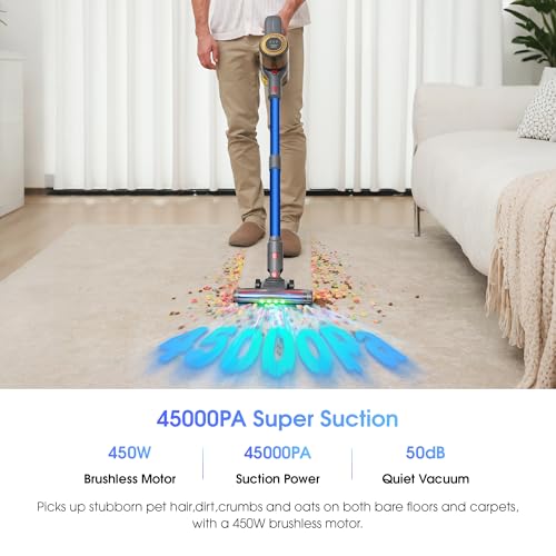 Save 42% on UNINELL Cordless Vacuum with 45,000Pa Suction - Image 2