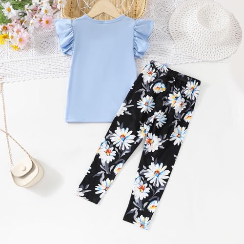 53% Off Yoxindax Star Print Girls 2-Piece Summer Outfit Set - Image 7