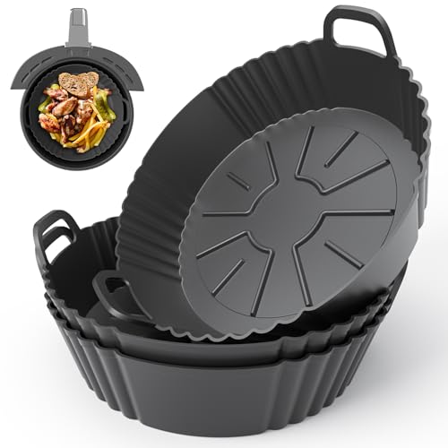 57% Off Reusable Silicone Air Fryer Liners (3-Pack)