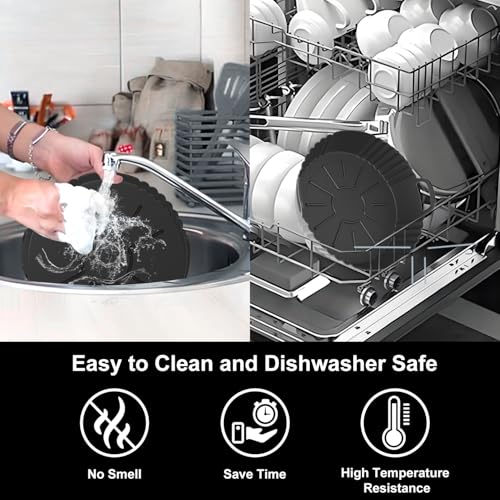 57% Off Reusable Silicone Air Fryer Liners (3-Pack) - Image 5