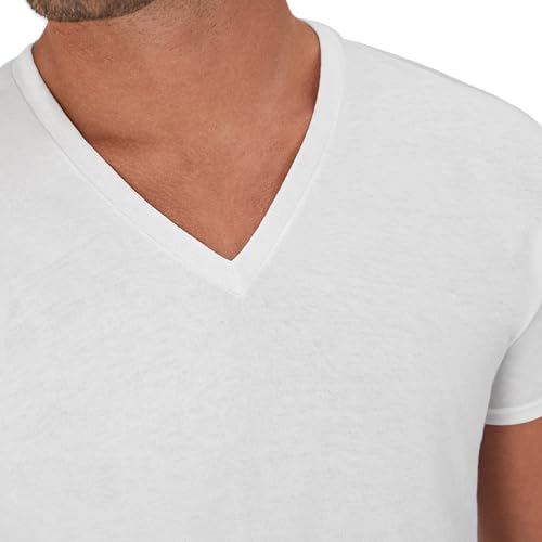 Save 25% on Hanes Men's V-Neck Cotton Undershirt Pack - Image 5