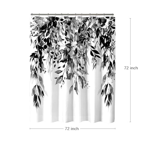 Price Drop on Black Eucalyptus Shower Curtain Set - $16.99 - Image 6