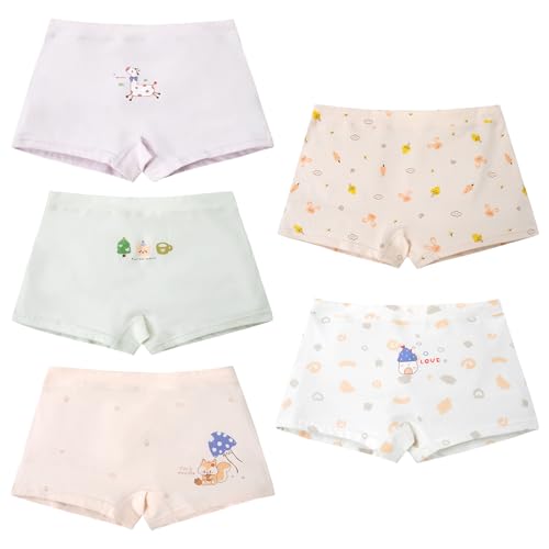 50% Off Soft Cotton Girls' Underwear - 5-Pack - Image 1